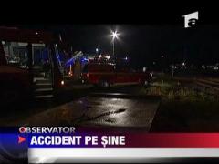 Accident pe sine in Suedia