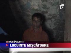 Au cazut, cu tot cu podea, in apartamentul altora!