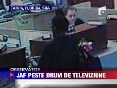 Jaf peste drum de televiziune