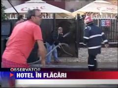 Un hotel din Constanta s-a facut scum in aceasta dimineata