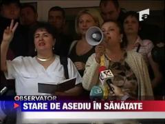 Stare de asediu la spitalul Judetean din Braila