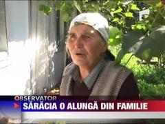O batrana vrea sa renunte la nepotica ei din cauza saraciei!