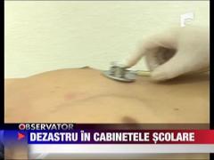 Dezastru in cabinetele scolare