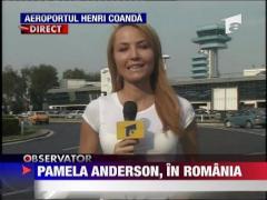 Pamela Anderson, azi in Romania