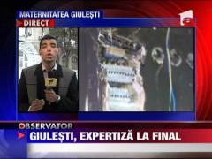 Giulesti, expertiza la final