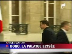 Bono, la palatu Elysee