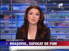 Brasovul. sufocat de fum
