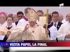 Vizita Papei, la final