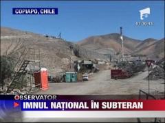 Imnul national in subteran