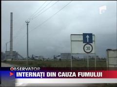 Internati din cauza fumului