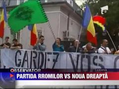 Scandal intre Pardida Rromilor si Noua Dreapta