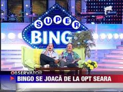 Bingo se joaca de la 8 seara