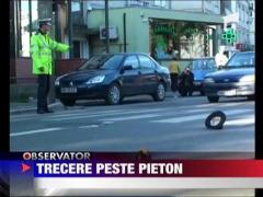 Trecere peste pieton