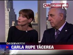 Carla Bruni rupe tacerea!