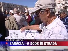 Romanii au incercat sa intre cu forta in Guvern