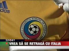 Contra vrea sa se retraga cu Italia