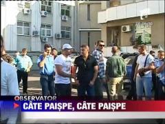 Politisti protesteaza in Capitala