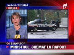 Ministrul Vasile Blaga, chemat la raport