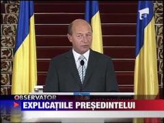 Explicatiile lui Traian Basescu despre conflictul cu Politia si Jandarmeria