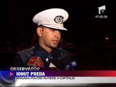 Scandal in noapte! Fara permis, a accidentat 4 masini