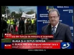 Vasile Blaga: Mi-am prezentat demisia