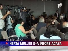 Herta Muller s-a intors acasa