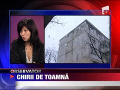 Chirii de toamna! Sfaturile specialistului!