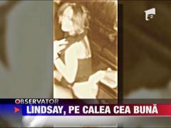 Lindsay Lohan, pe calea cea buna