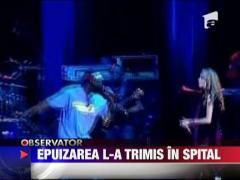 Epuizarea l-a trimis in spital