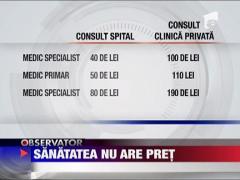 Romanii, atrasi de sanatatea privata