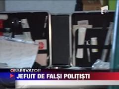 Politistii falsi i-au furat 1 kg de aur