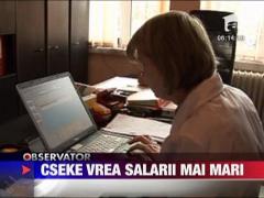Cseke vrea salarii mai mari