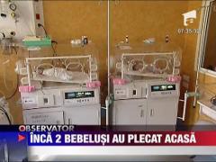 Inca 2 bebelusi din Maternitatea Giulesti au plecat acasa