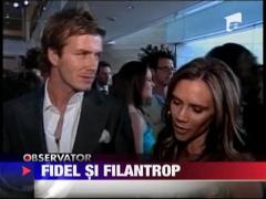 David Backham este filantrop