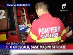Accident in lant in Bucuresti
