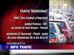Traficul zilei de 1 octombrie