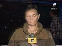 Cursa nebuna, catre spital! Cu masina in stalp