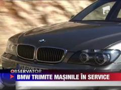 BMW trimite masinile in service