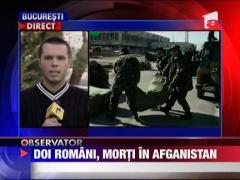 Doi romani, morti in Afganistan