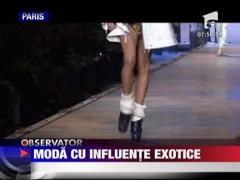 Moda cu influente exotice