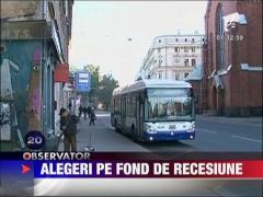 Alegeri pe fond de recesiune