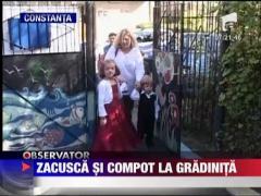 Zacusca si compot la gradinita