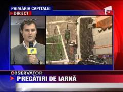 Pregatiri de iarna la Primaria Capitalei