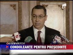 Condoleante pentru presedinte