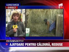 Ajutoarele pentru caldura, reduse