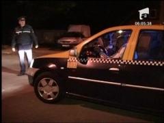 Taximetrist batut in Gorj