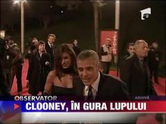Clooney, in gura lupului