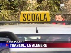 Traseul, la alegere pentru viitori soferi