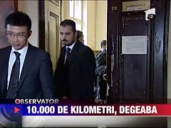 A zburat 10.000 de kilometri degeaba