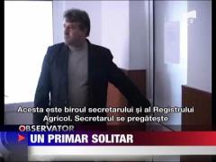 Un primar singur! Toti angajatii au demisionat